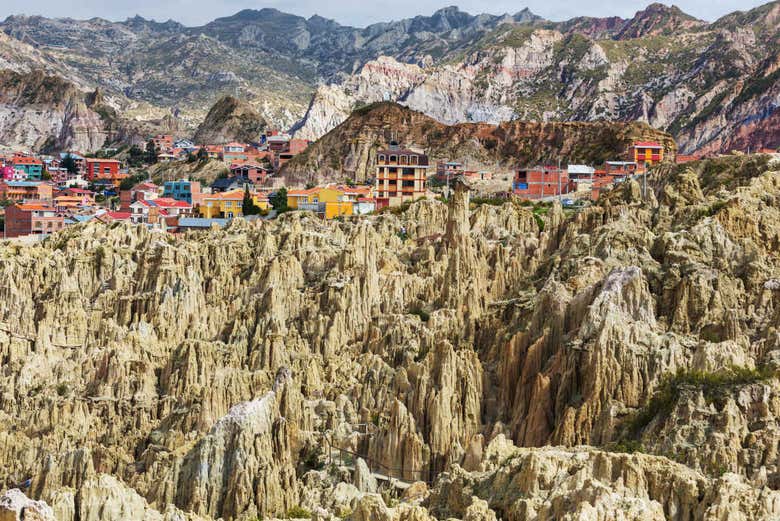 Panorámica del Valle de la Luna