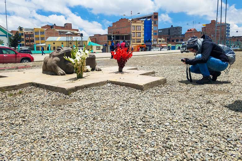 Fotografando a cidade de La Paz