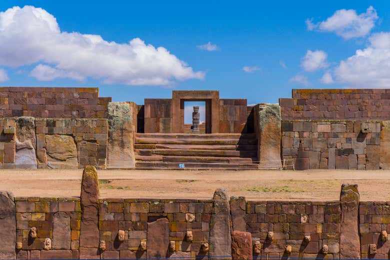 Las ruinas de Tiwanaku