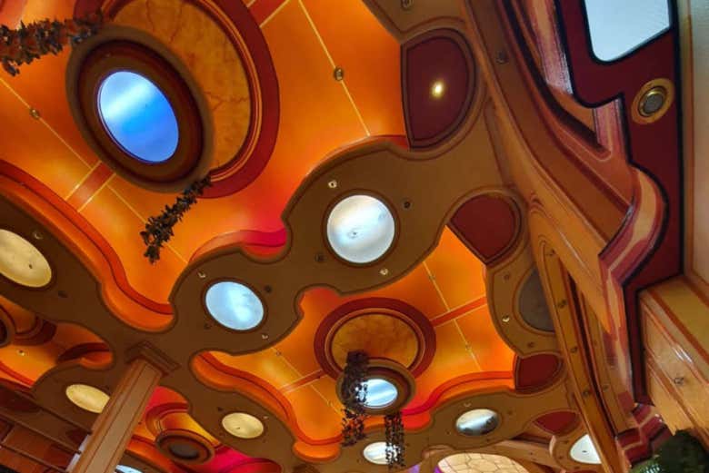 Plafond de style cholet