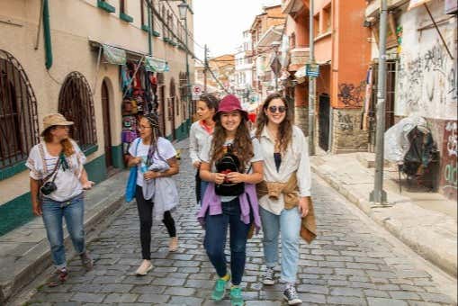 Caminando por las calles de La Paz