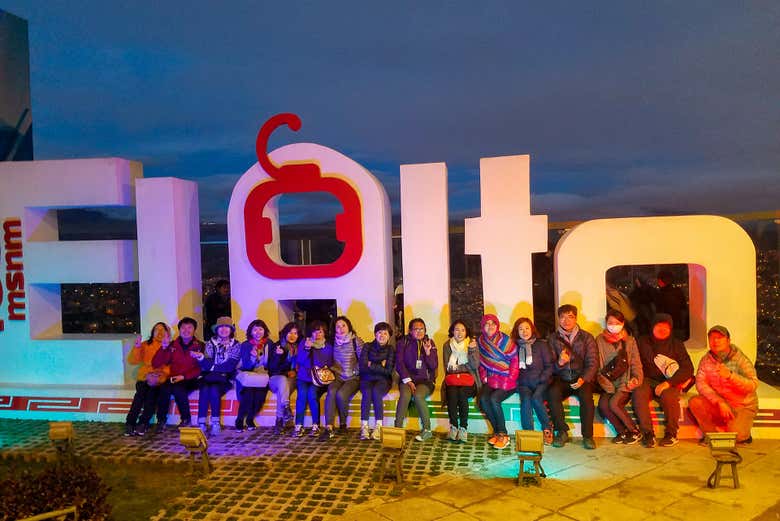 Visite nocturne de la Paz