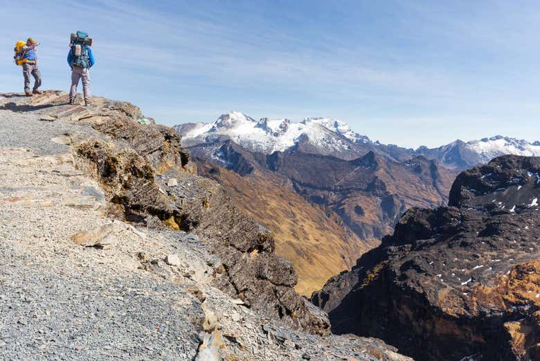 Vistas durante a trilha