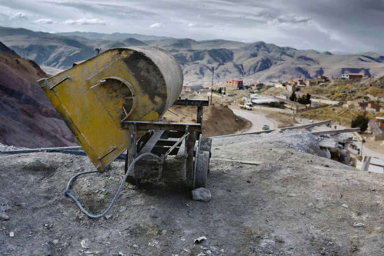 Carro de la mina del Cerro Rico