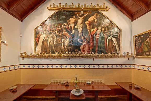 The convent's dining area