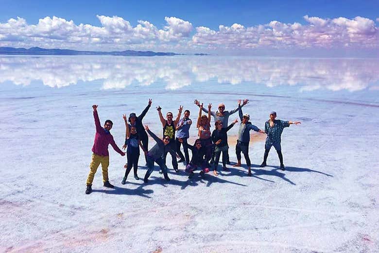 Visitando o salar de Uyuni