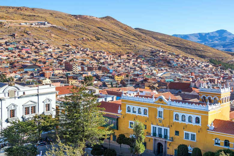 Panorámica del centro de Potosí