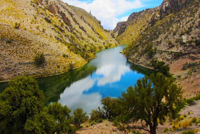 Paisajes de los alrededores de Potosí