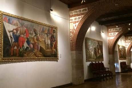 Rooms of the museum in the Santa Teresa Convent