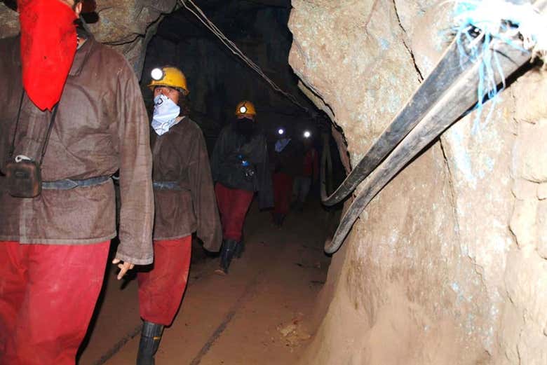 Explorando las minas