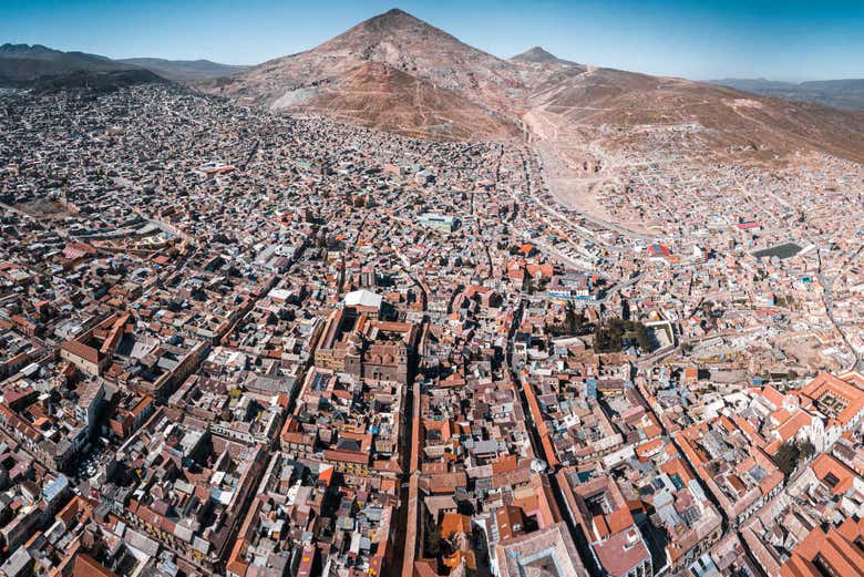 Vista aérea de Potosí