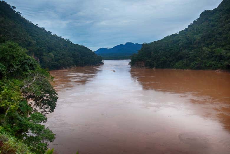 Panorámica del río Beni