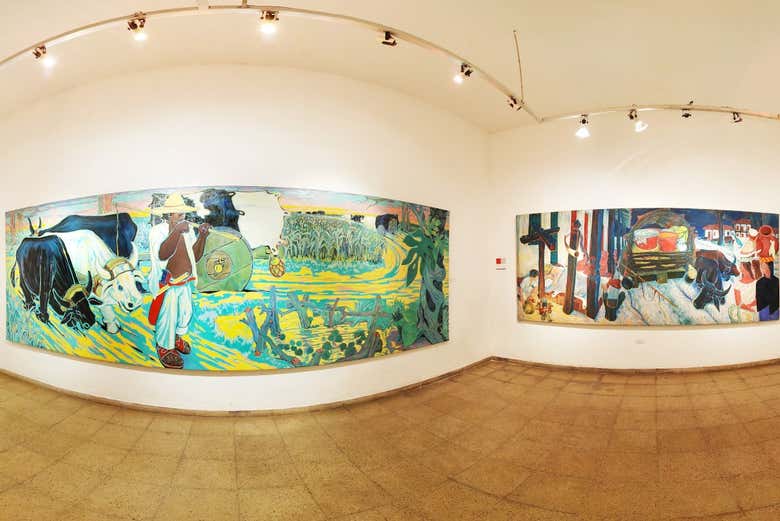 Sala del museo de Arte Contemporáneo