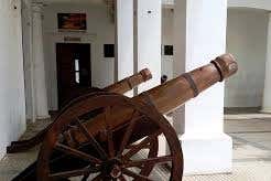 Cañón en el Museo de la Independencia
