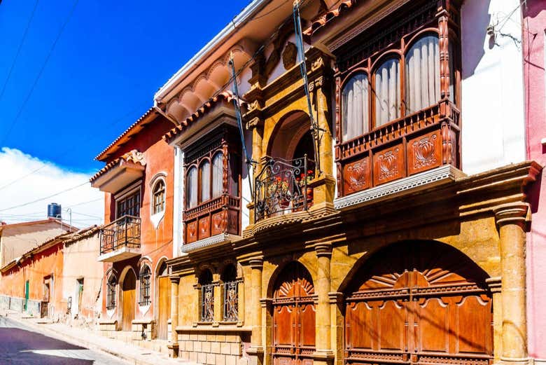 Edificios de estilo colonial