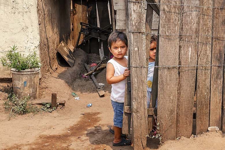 Des enfants à Yamparáez