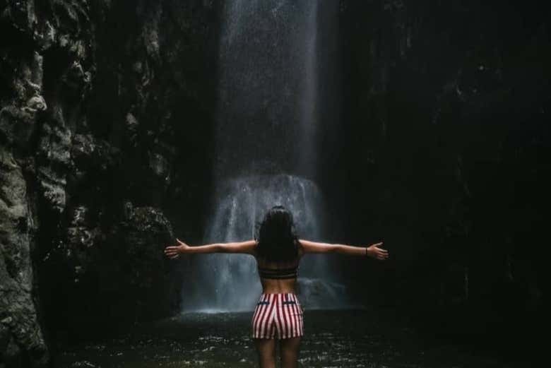 Baño en los Chorros de Jurina