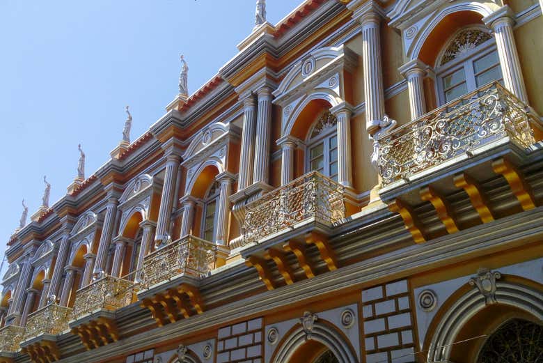 Ventanas de la Casa Dorada 