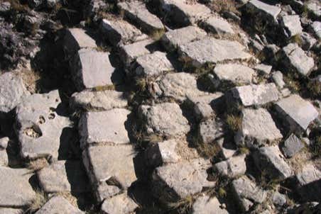 Un dettaglio del Cammino Inca di Tajzara