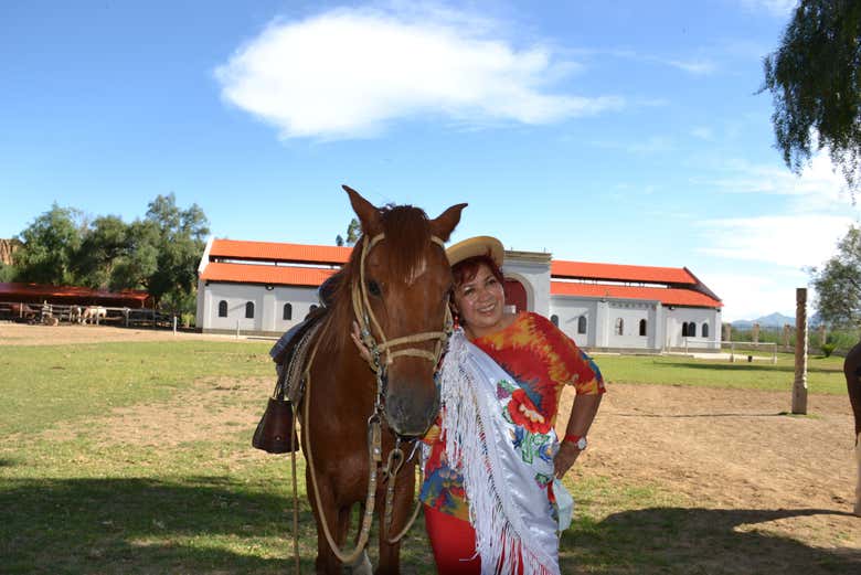 Sessione di foto con i cavalli