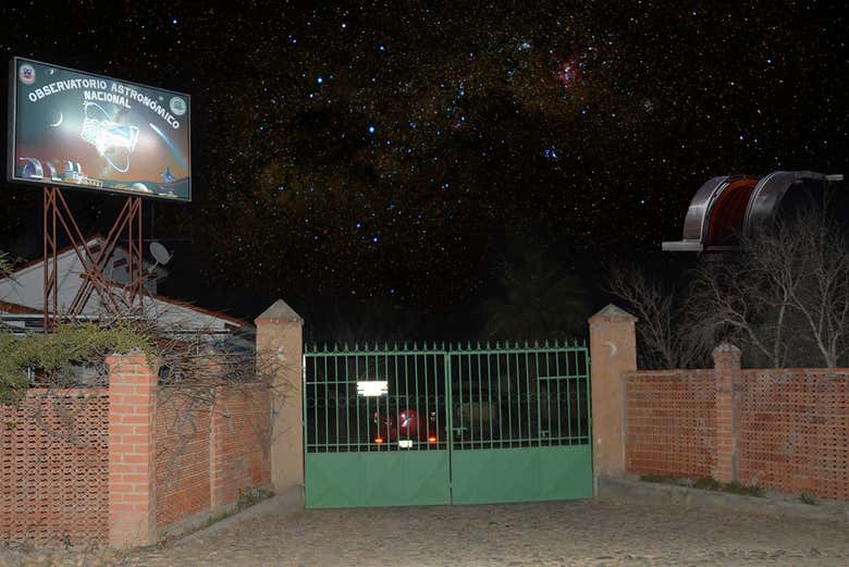 Entrada al Observatorio Astronómico 