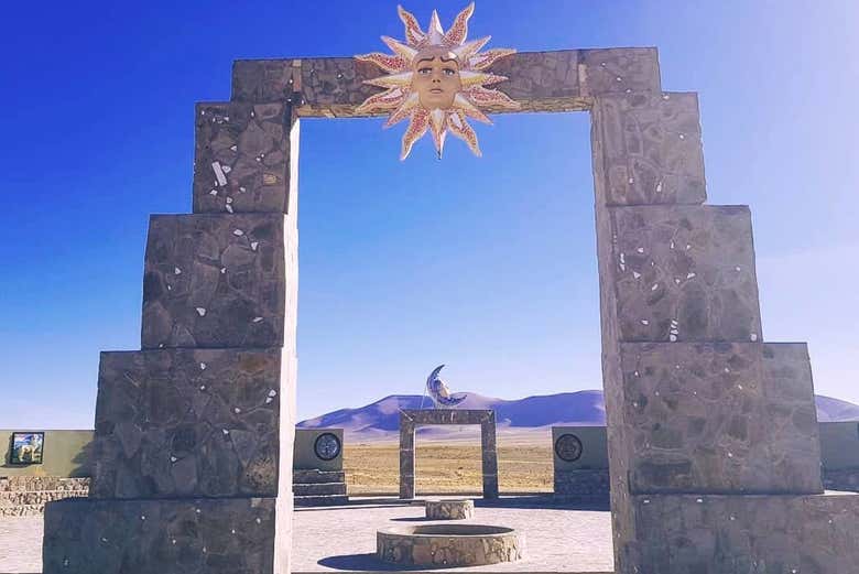 Porta di pietra della Riserva di Sama