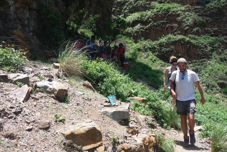 Senderismo por el cañón de Marquiri