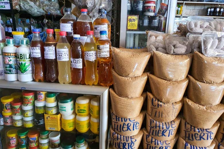 Visiting the Mercado Campesino