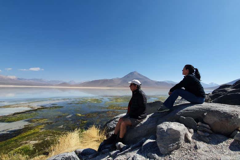 Contemplando a paisagem