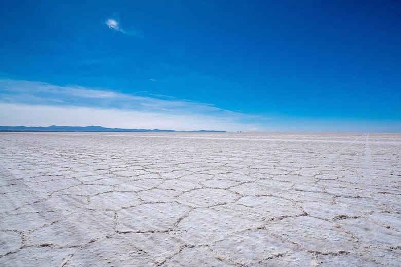 Deserto di sale a Uyuni