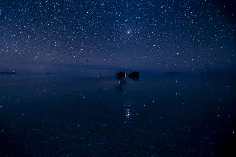 Disfrutando de las estrellas 