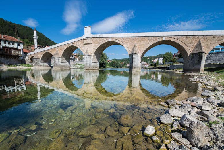 Pont de Konjic sur le fleuve Neretva