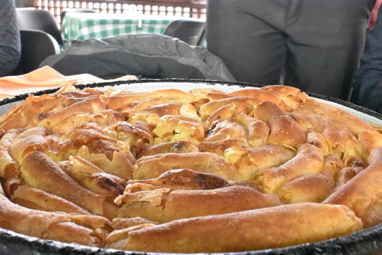Una de las comidas típicas que podremos probar