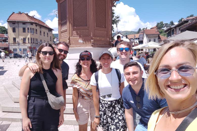 Foto de grupo en Sebilj