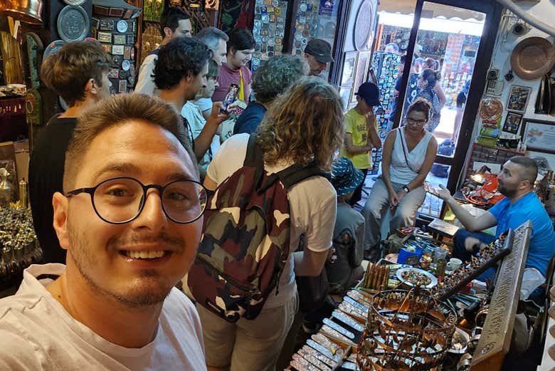 Una parada para algunas compras