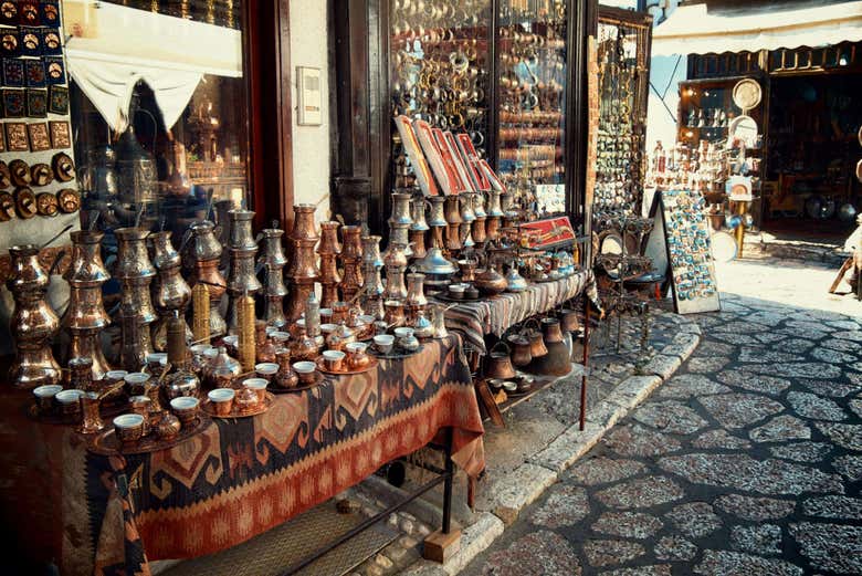 Tiendas del bazar
