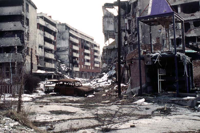 Tour della guerra a Sarajevo