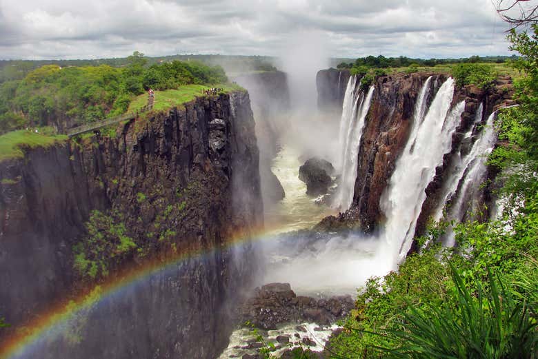 ¡Las impresionantes cataratas Victoria!