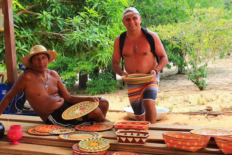 Artesanato nativo do Arapiuns