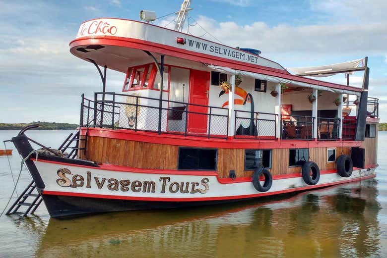 Our boat for the tour