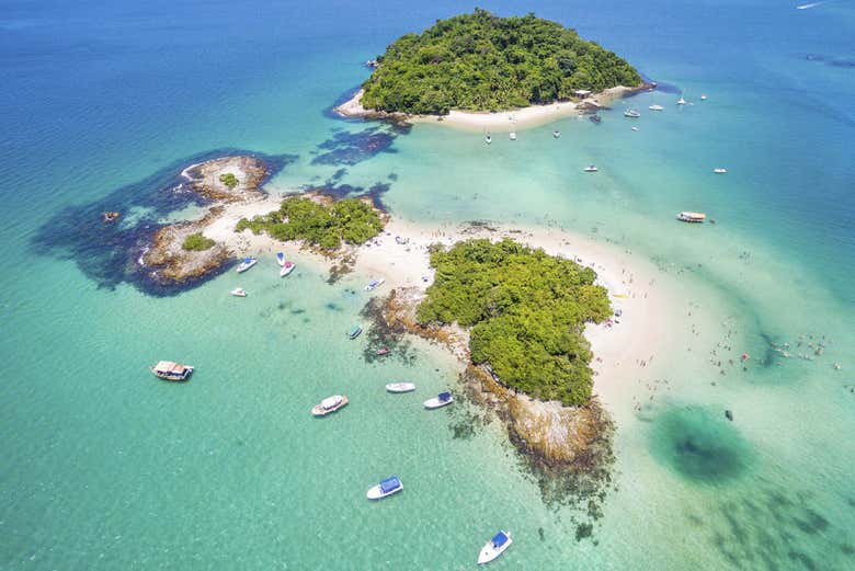 Vista panorámica de las islas