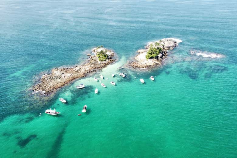 Você contemplará paisagens paradisíacas do céu!