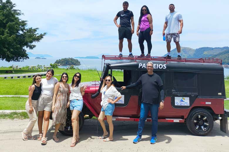 El 4x4 en el que haremos el tour