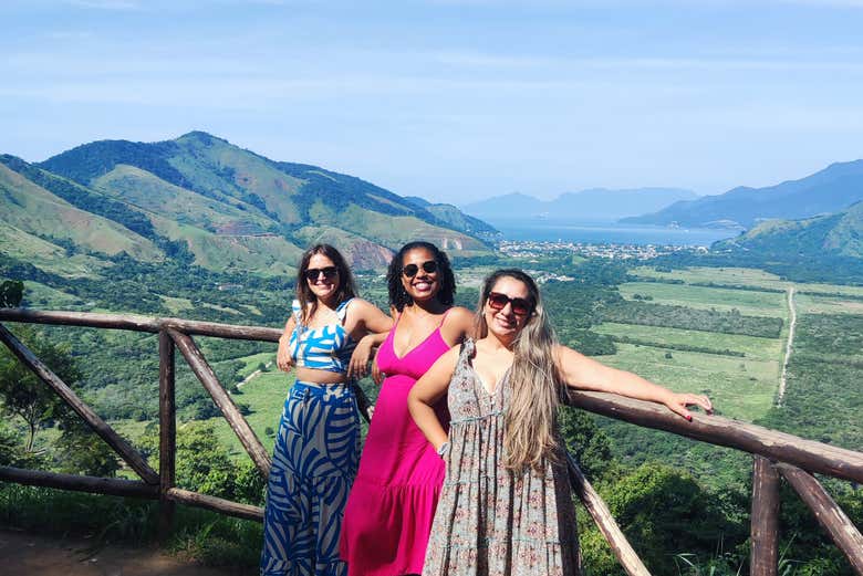 Impressionantes vistas do mirante