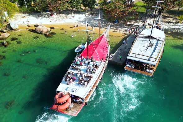 Tour in veliero delle spiagge di Angra dos Reis