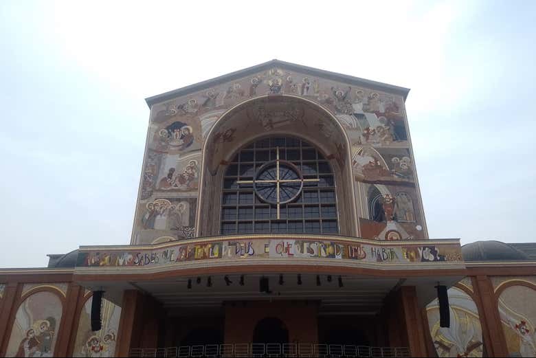 Fachada de la Basílica de Aparecida