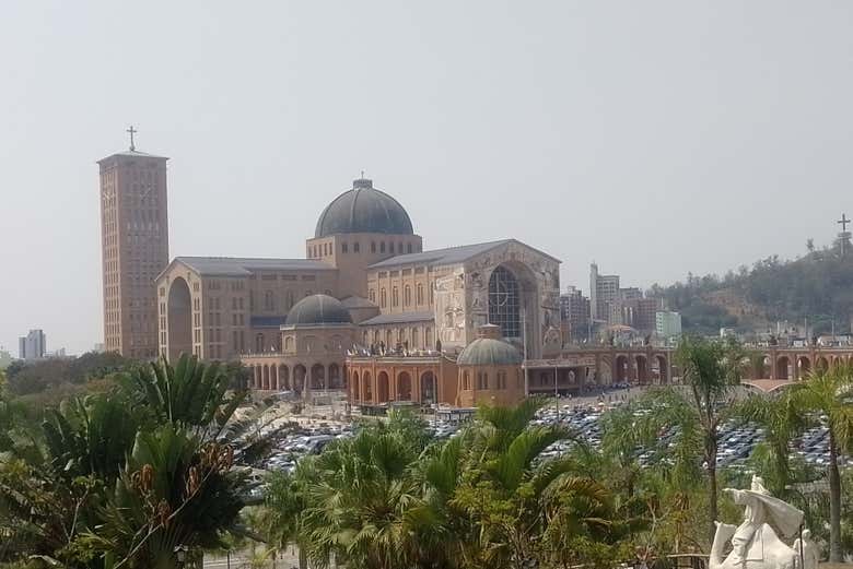 Vista panorâmica da Basílica de Aparecida
