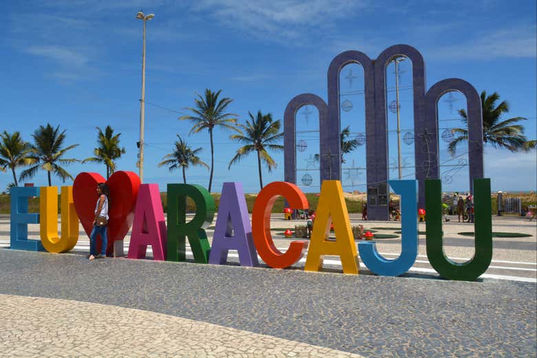 Enjoying the tour of Aracaju