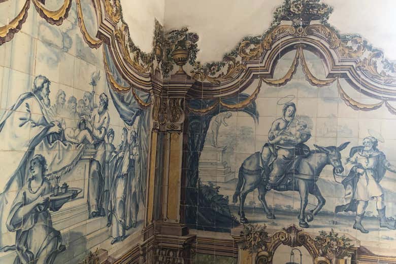 Details of Penedo tile