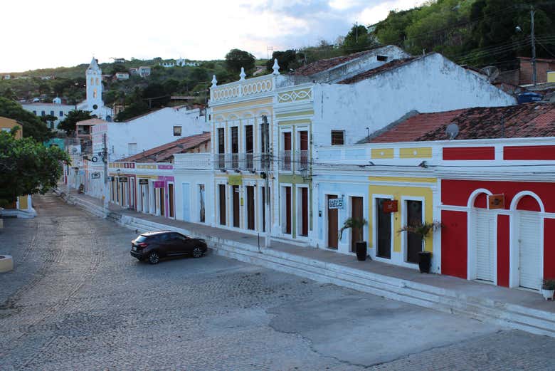 Casas do centro histórico de Piranhas